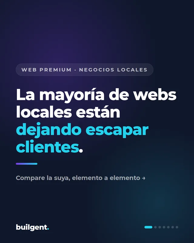 Carrusel publicado: web que trabaja vs web común