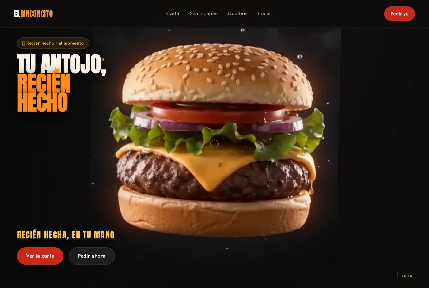 Web premium construida por Builgent